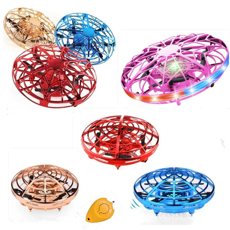 Flynovabo Second Generation UFO Induction Gesture Aircraft Fingertip Gyro UFO Suspension Toy Spinning Ball Toy