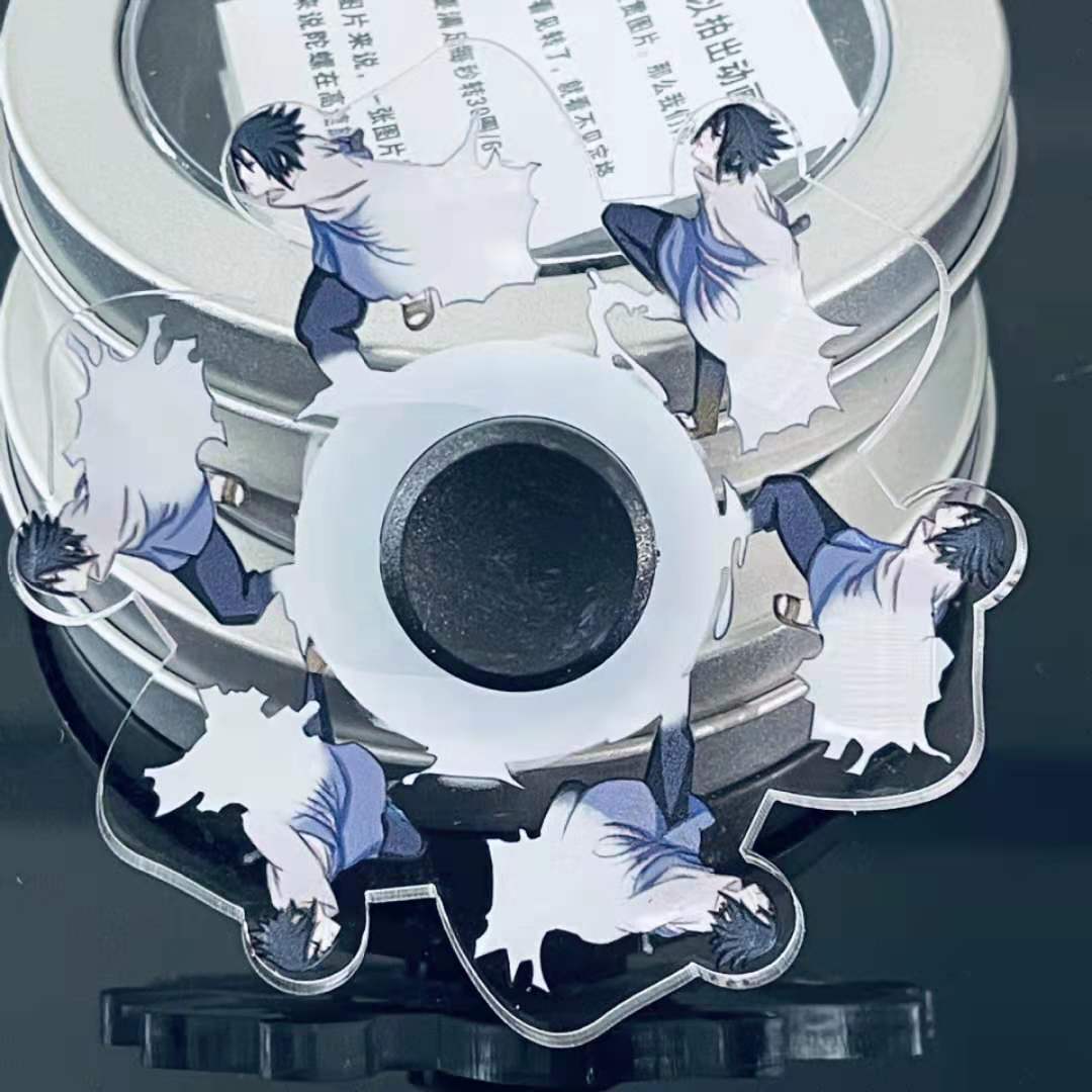 Tiktok&#039;s Same Spaceman Naruto Uzumaki Naruto Dynamic Fingertip Gyro Rotating and Running Hand Spinner