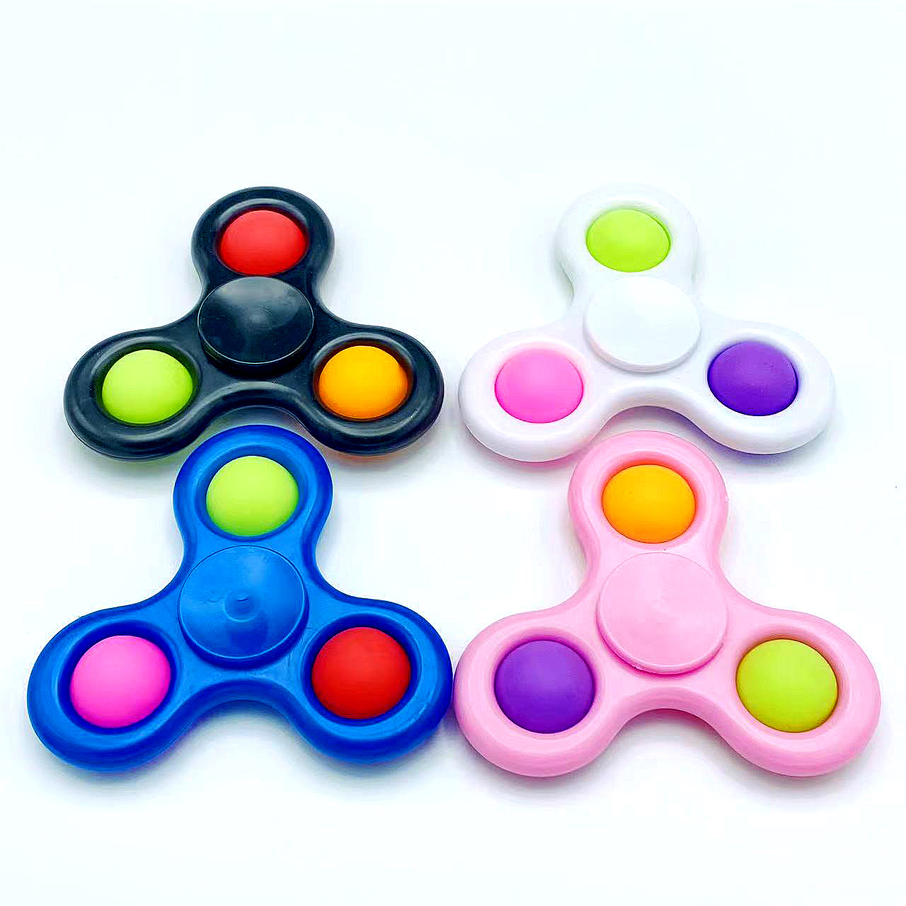 Silicone Squeeze Board Fingertip Gyro for Decompression Rat Killer Pioneer Stress Relief Toy Wholesale Fingertip gyro