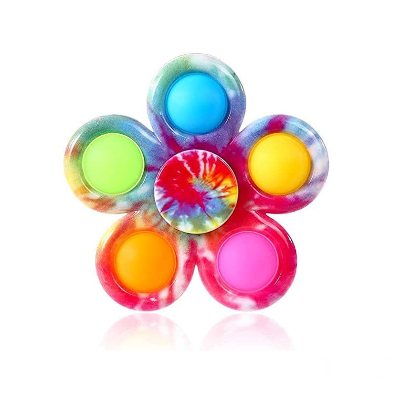 Silicone Squeeze Board Fingertip Gyro for Decompression Rat Killer Pioneer Stress Relief Toy Wholesale Fingertip gyro