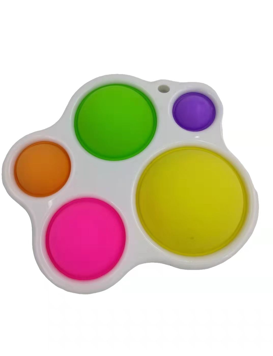 Cross-Border Hot Deratization Pioneer Fingertip Gyro Bubble Music Printed Puzzle Hand Rotation Decompression Toy