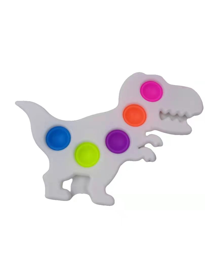 Cross-Border Hot Deratization Pioneer Fingertip Gyro Bubble Music Printed Puzzle Hand Rotation Decompression Toy