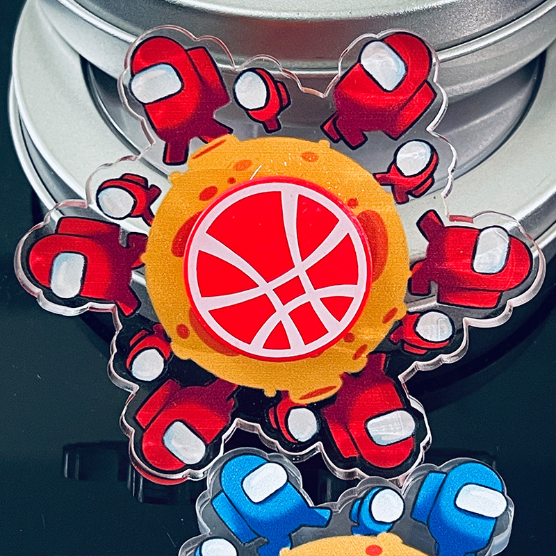 Tiktok&#039;s Same Naruto Fingertip Gyro Naruto Sasuke Dynamic Gyro Hand Spinner