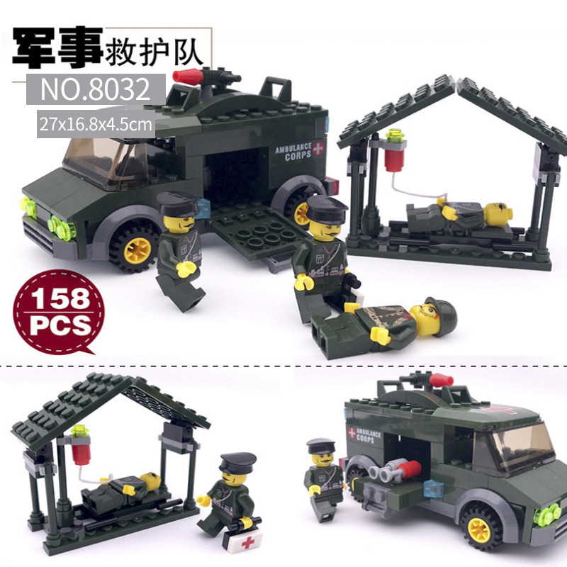 A Variety Of Kaizhi Truck Engineering Fire Fighting Children Educational Assembly Car Plastic Interactive Building Blocks Boy Toy Gift
