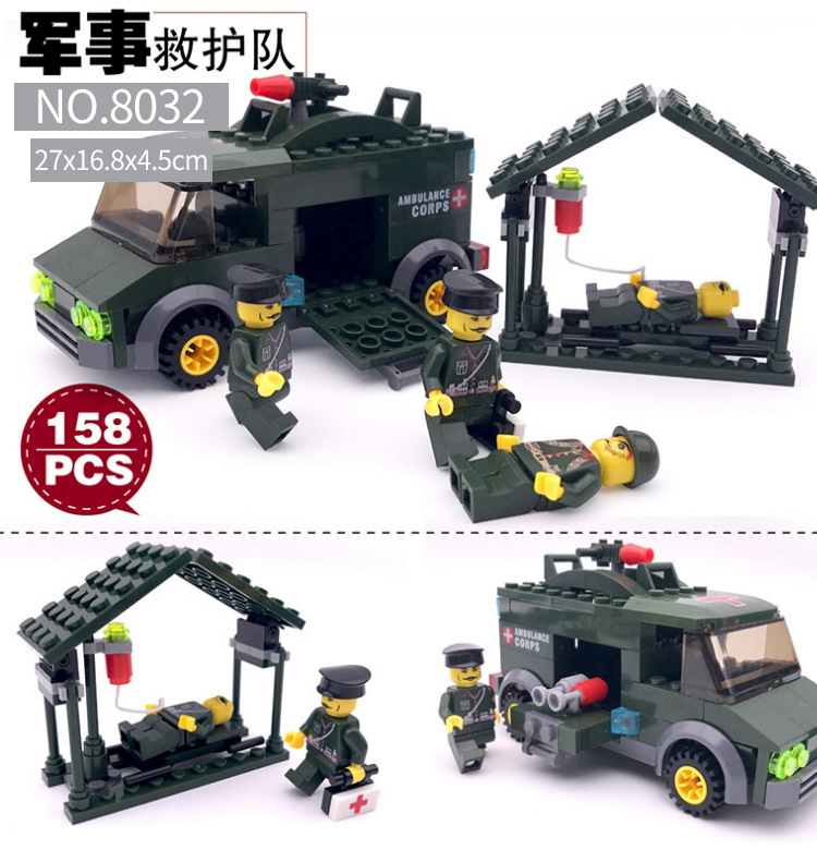 A Variety Of Kaizhi Truck Engineering Fire Fighting Children Educational Assembly Car Plastic Interactive Building Blocks Boy Toy Gift