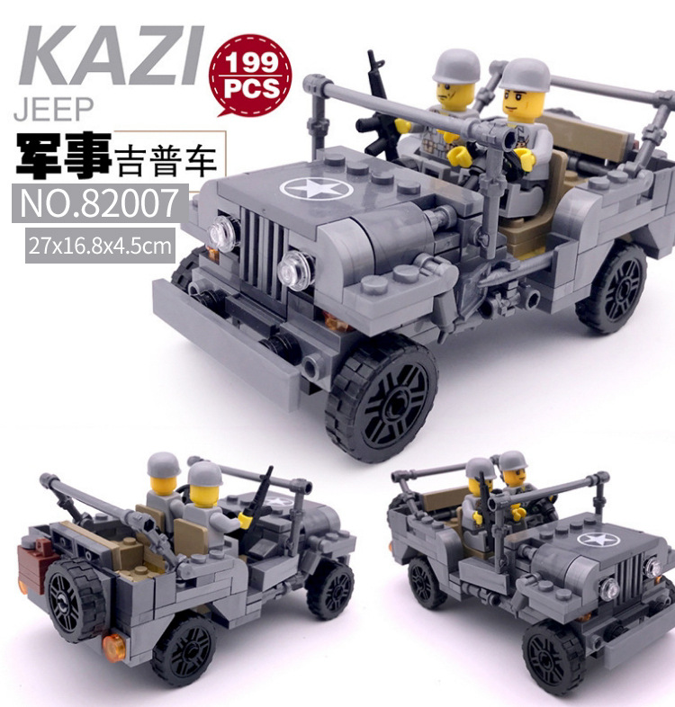A Variety Of Kaizhi Truck Engineering Fire Fighting Children Educational Assembly Car Plastic Interactive Building Blocks Boy Toy Gift