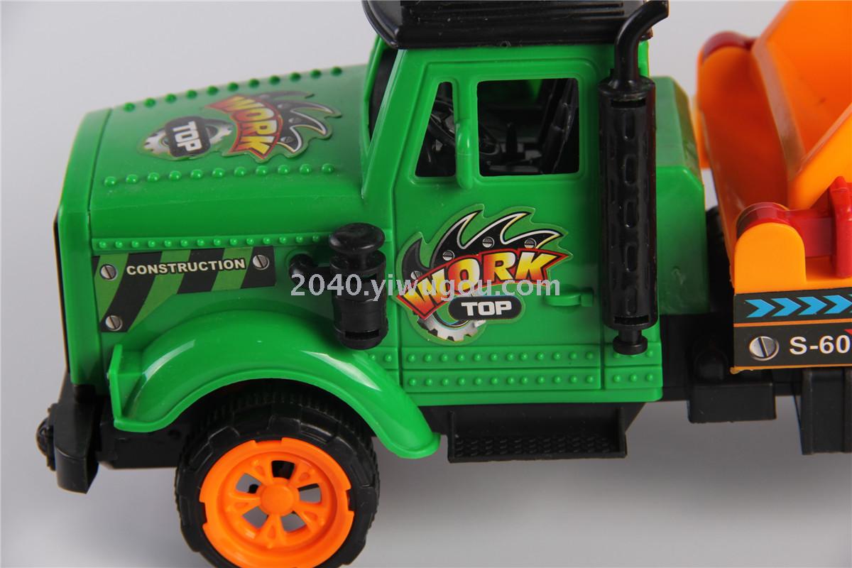 Children&#039;s toys wholesale inertia engineering vehicles sanitation car F07880 toy car