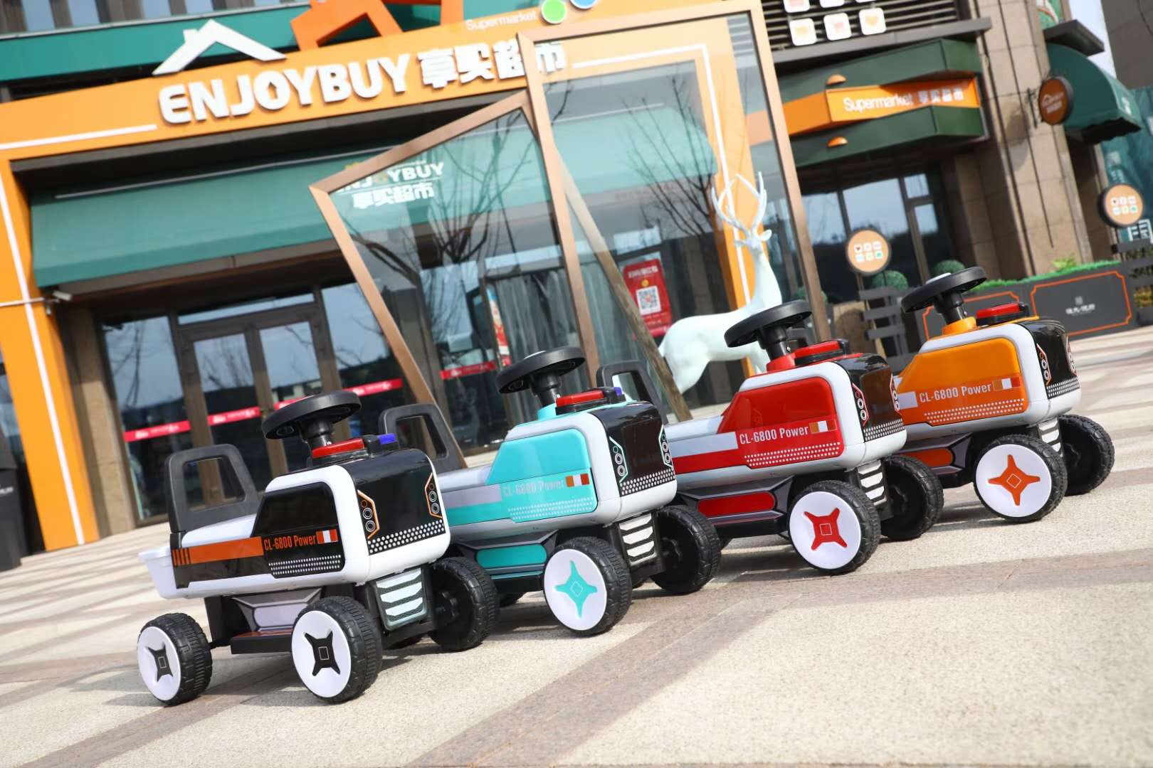 Children&#039;s Engineering Car Toy Car Electric Excavator Excavator Boy Can Sit People Oversized Can Sit Riding Excavator