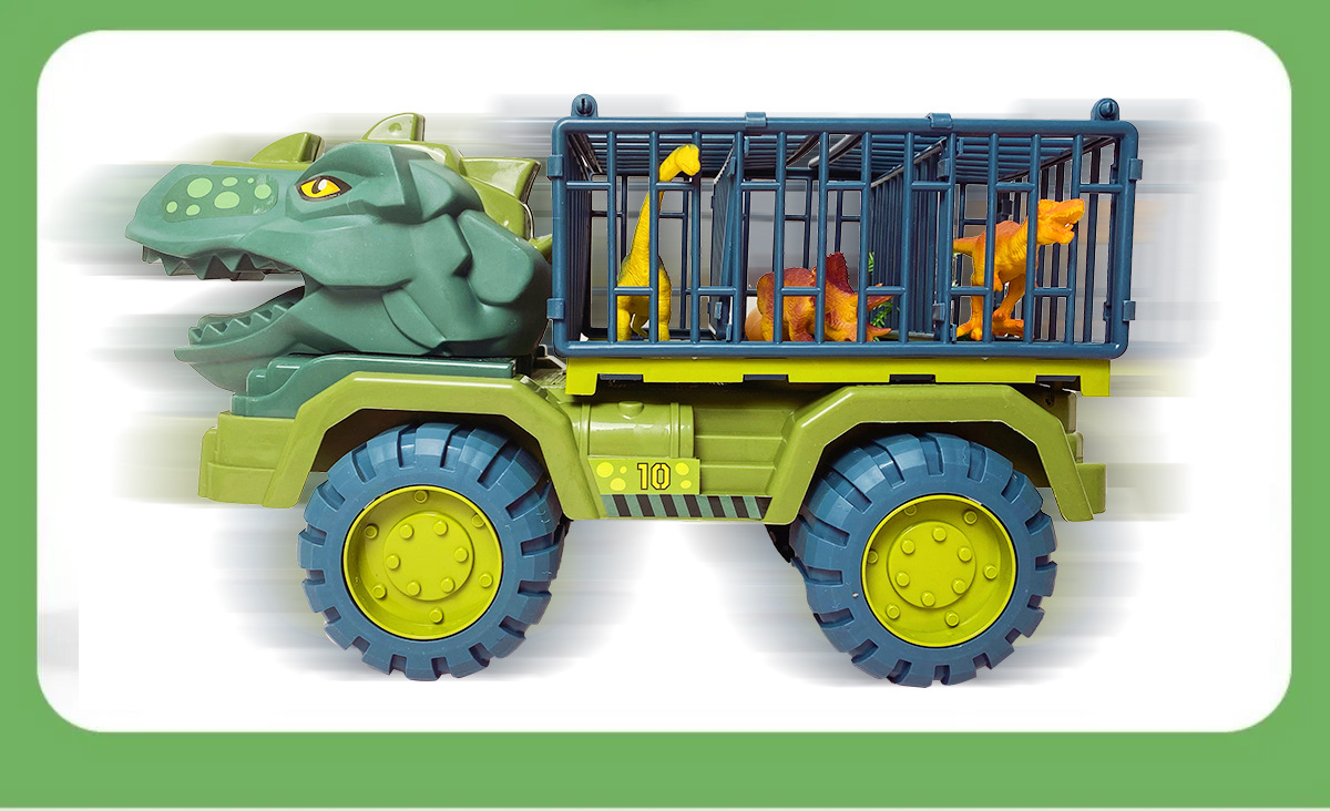 Dinosaur Big Size Truck Engineering Vehicle Excavator Children's Car Toy Tyrannosaurus Stall Engineering car