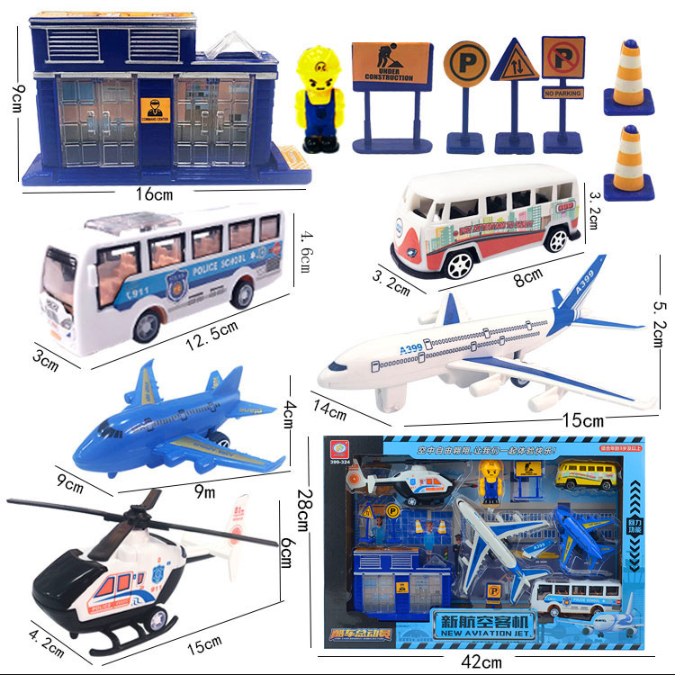 Chenghai Factory Wholesale Toy car Package large children's toy engineering car military Missile car box