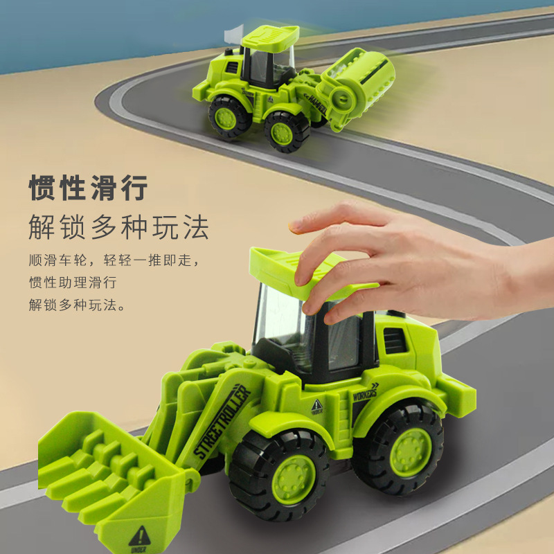 Inertial Engineering Vehicle Children&#039;s Educational Simulation Engineering Car Toys Warrior Stall Hot Sale Toy Gift Toy