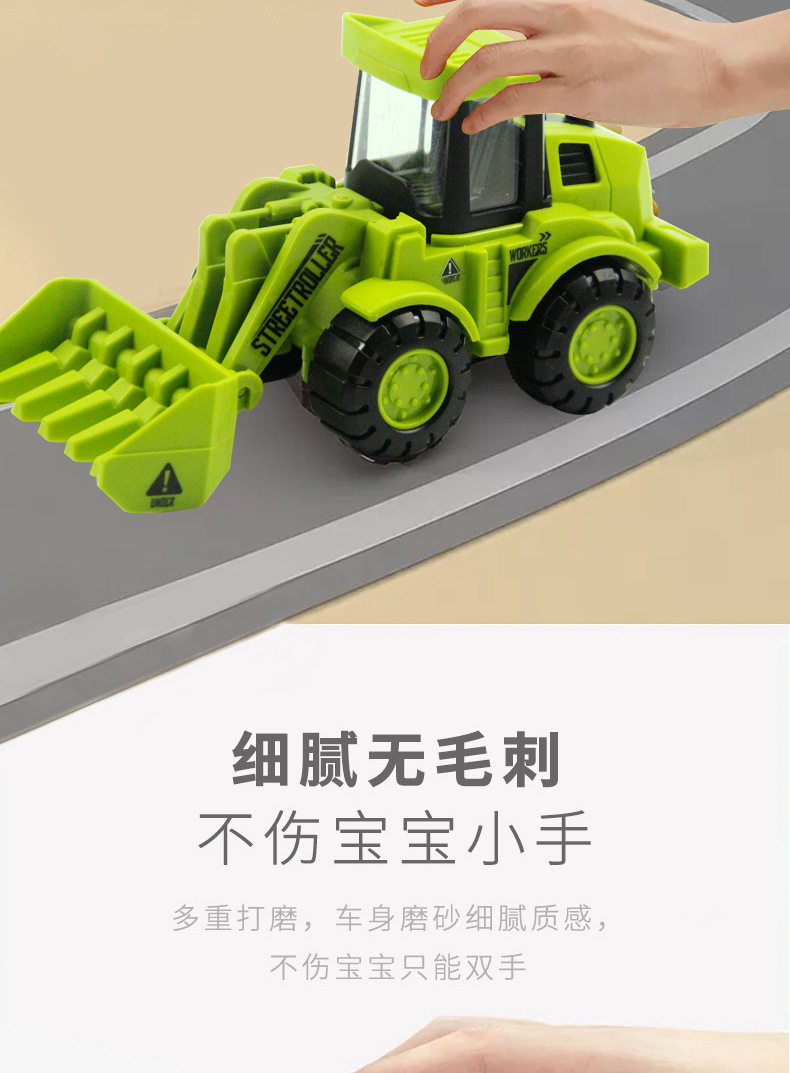 Inertial Engineering Vehicle Children's Educational Simulation Engineering Car Toys Warrior Stall Hot Sale Toy Gift Toy