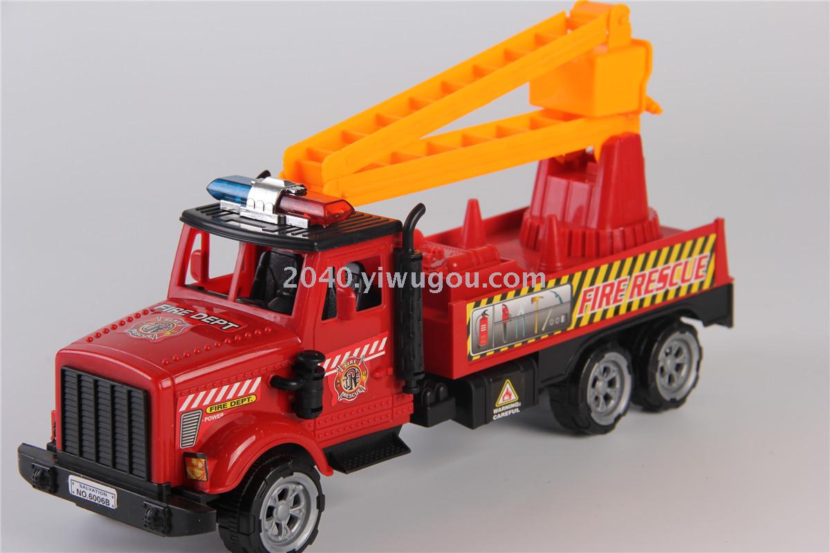 Children&#039;s toys wholesale inertia fire truck engineering car F07864 toy car