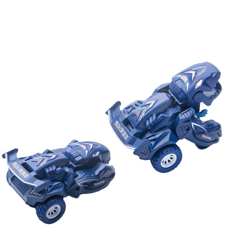 Internet Hot Dinosaur Impact Simulation Transformer Engineering Model Inertia off-Road Vehicle Cross-Border Children&#039;s Toy Car