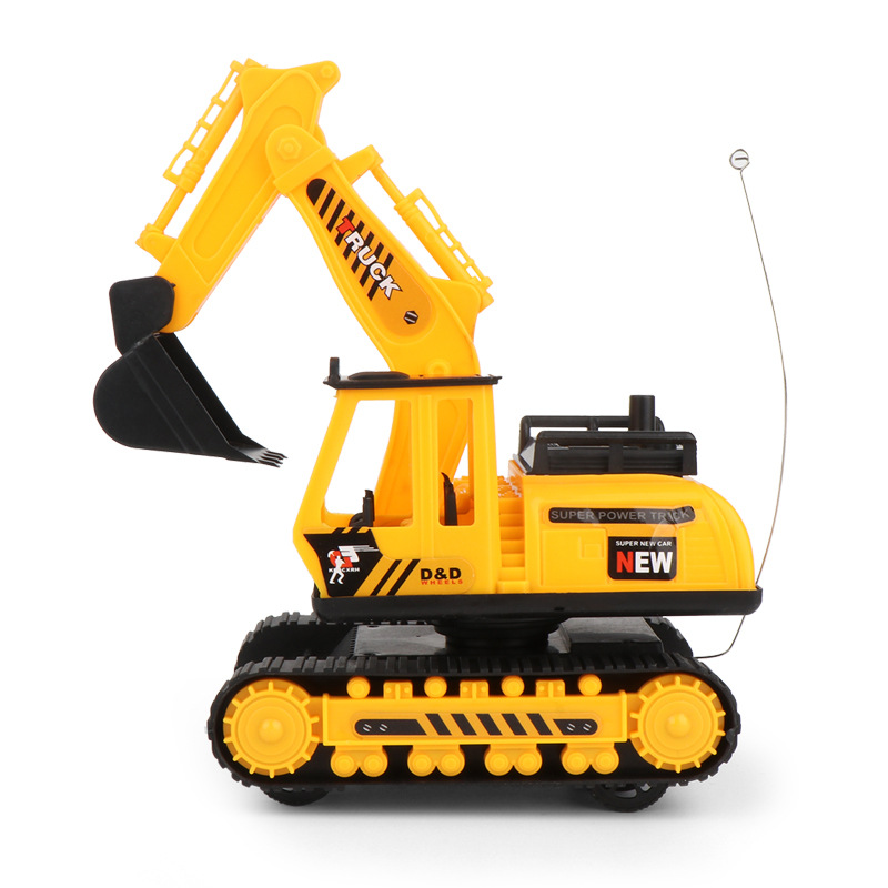 Boy&#039;s Toy Electric Remote Control Excavator Model Two-Way Large Simulation Model Toy Engineering Car Toys Gift