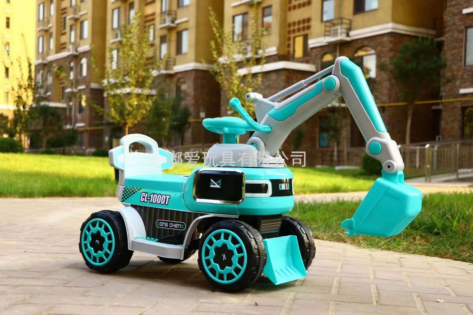 Children's Engineering Car Toy Car Electric Excavator Excavator Boy Can Sit Man Can Ride Excavator Children's Engineering Car Toy Car Electric Excavator Excavator Boy Can Sit Man Can Ride Excavator