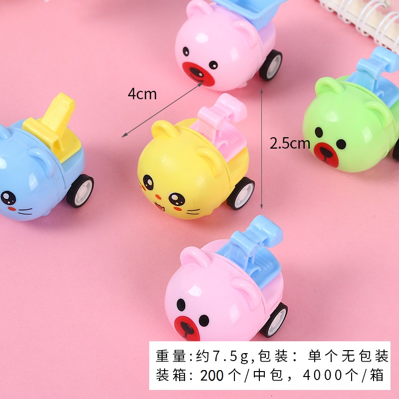 3162 Children Car Toy 3-6 Years Old Baby Boy Mini Animal Engineering Warrior Kindergarten Gifts