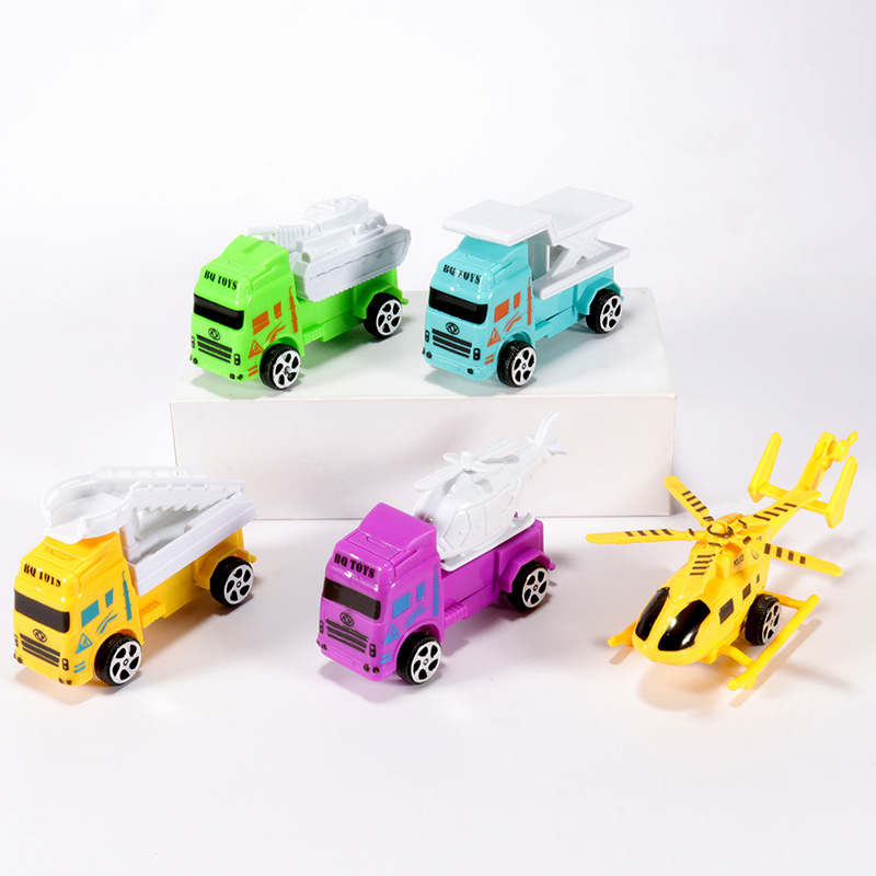 Children's Toy Car Engineering Car Toys Children's Educational Toys Pull Back Car Set Children's Toys Wholesale