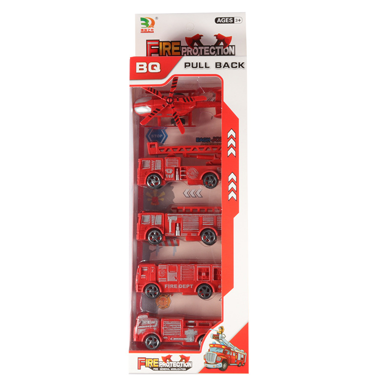 Children&#039;s Toy Car Engineering Car Toys Children&#039;s Educational Toys Pull Back Car Set Children&#039;s Toys Wholesale