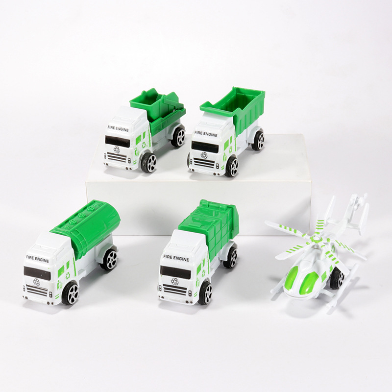 Children's Toy Car Engineering Car Toys Children's Educational Toys Pull Back Car Set Children's Toys Wholesale
