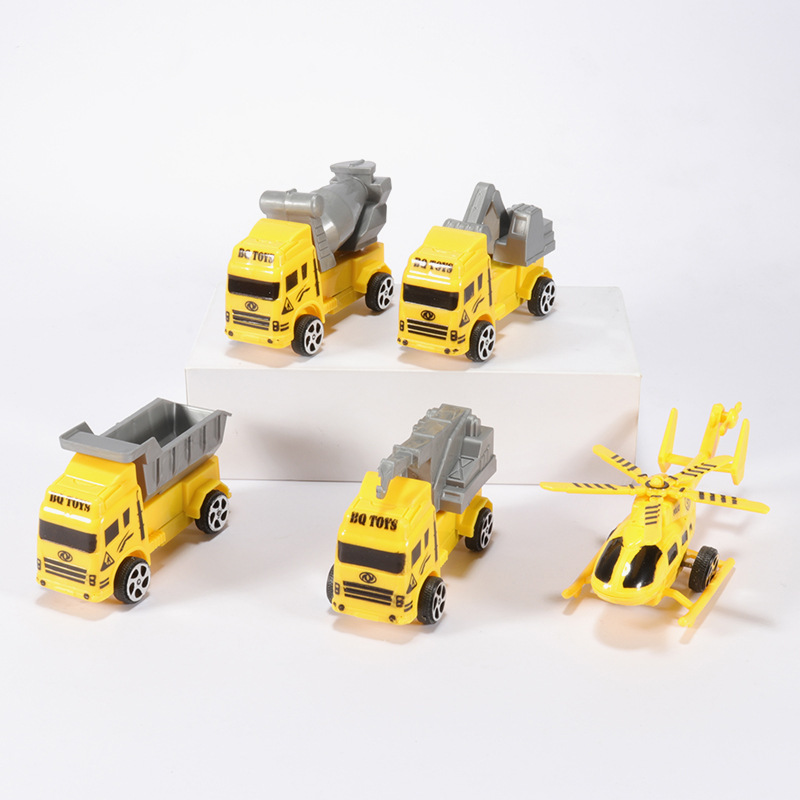 Children's Toy Car Engineering Car Toys Children's Educational Toys Pull Back Car Set Children's Toys Wholesale