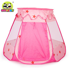 Cow Children's Tent Three-Piece Set 3 Shooting Ball Pool Crawl Tunnel Tent House Game House 03 Years Old Baby Toys