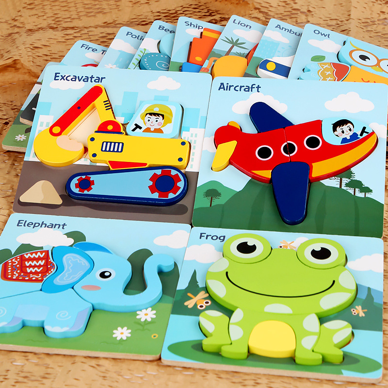 Kindergarten Children Building Blocks Baby 2-6 Years Old Baby Early Education Enlightenment Puzzle  Baby toys