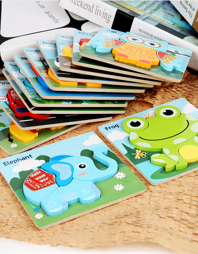 Kindergarten Children Building Blocks Baby 2-6 Years Old Baby Early Education Enlightenment Puzzle  Baby toys