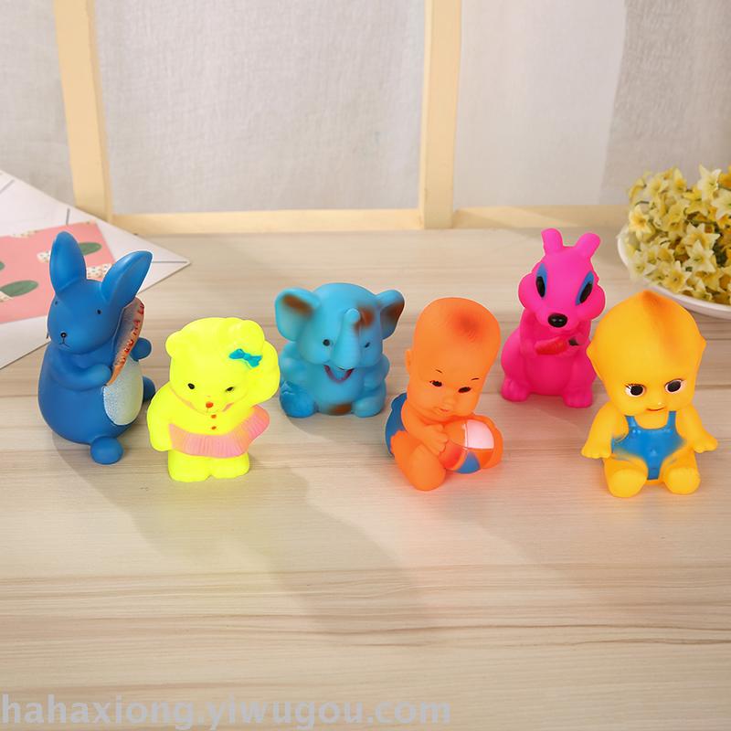 Baby toys pet toys sound toys five sets of PVC toys