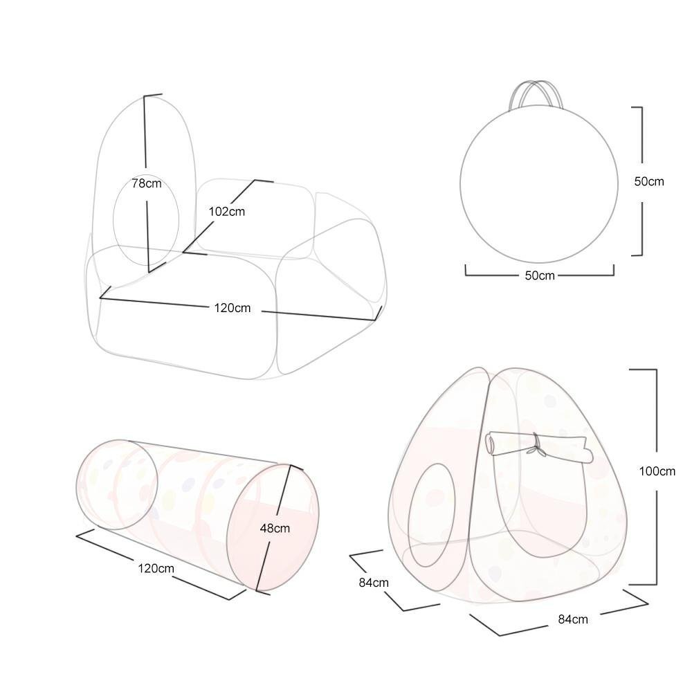Cows children tent three - piece 3 crawl into also pool tunnel tent into game 3 years old baby toys Cows children tent three - piece 3 crawl into also pool tunnel tent into game 3 years old baby toys