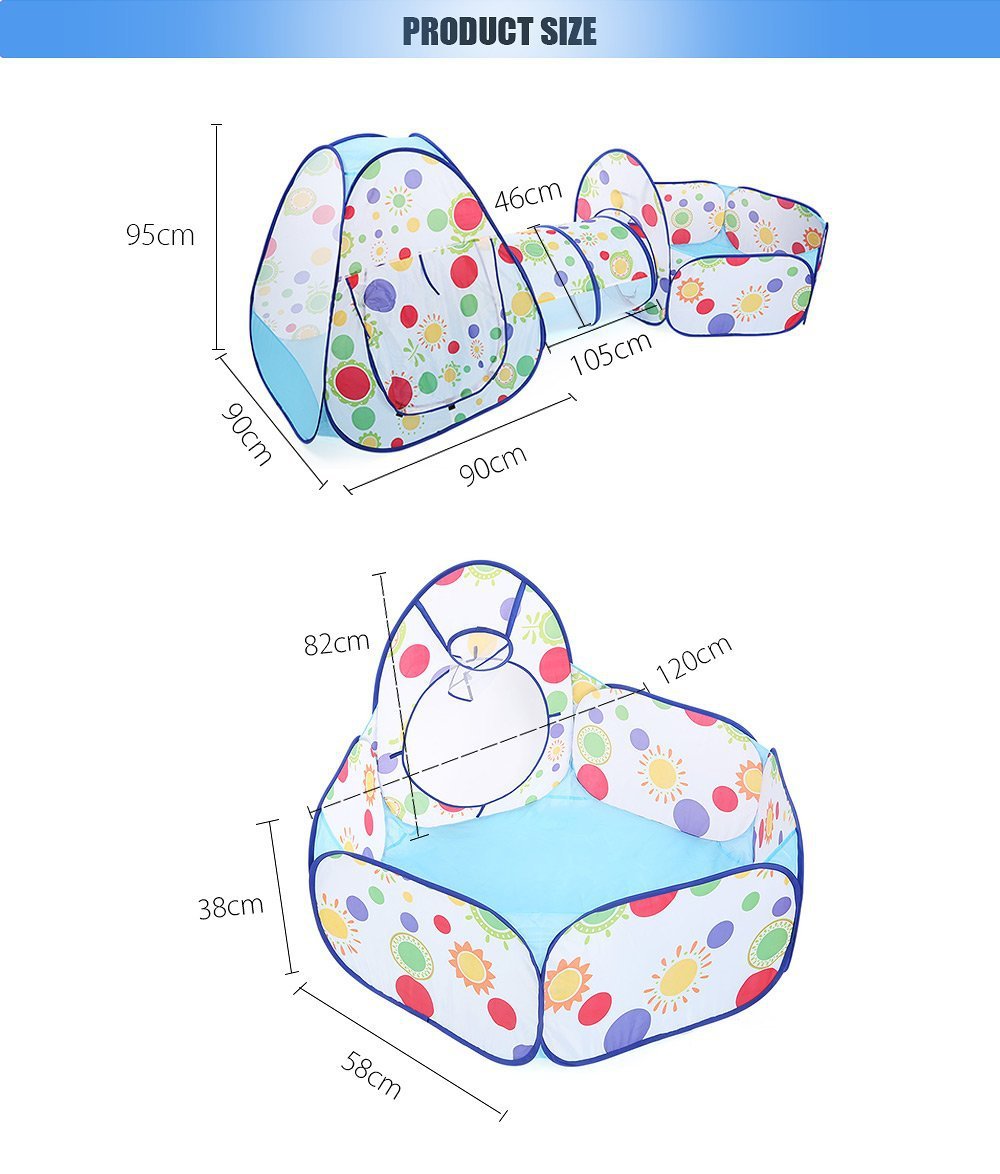 Cows children tent three - piece 3 crawl into also pool tunnel tent into game 3 years old baby toys Cows children tent three - piece 3 crawl into also pool tunnel tent into game 3 years old baby toys