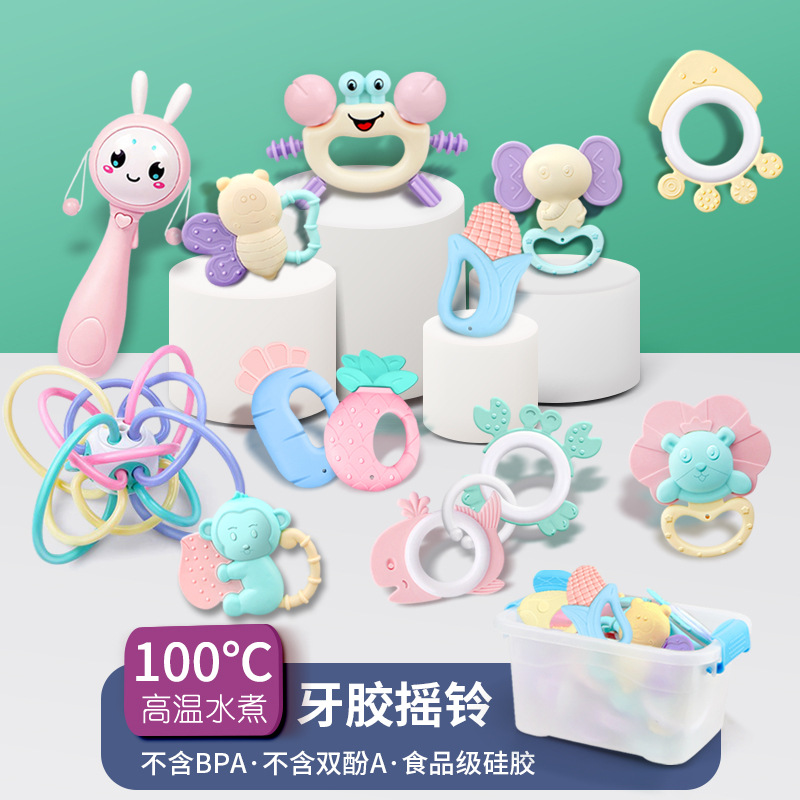 bell tooth gum department 0 and 1 year old baby toys teeth bite can be boiled bed bell suits for can be a undertakes