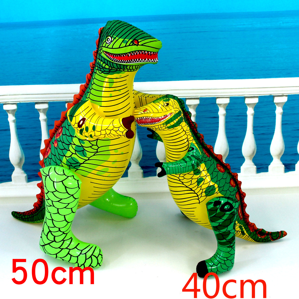 Children's Small toys Inflatable Cartoon animal Toys wholesale THICKened PVC material gift baby toys