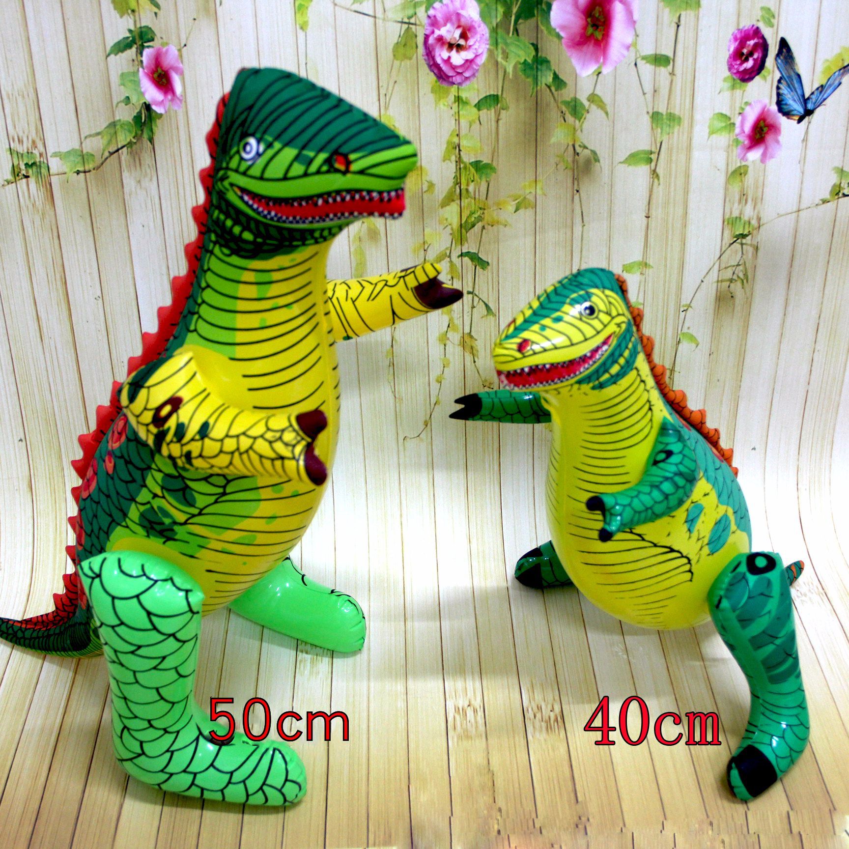 Children's Small toys Inflatable Cartoon animal Toys wholesale THICKened PVC material gift baby toys