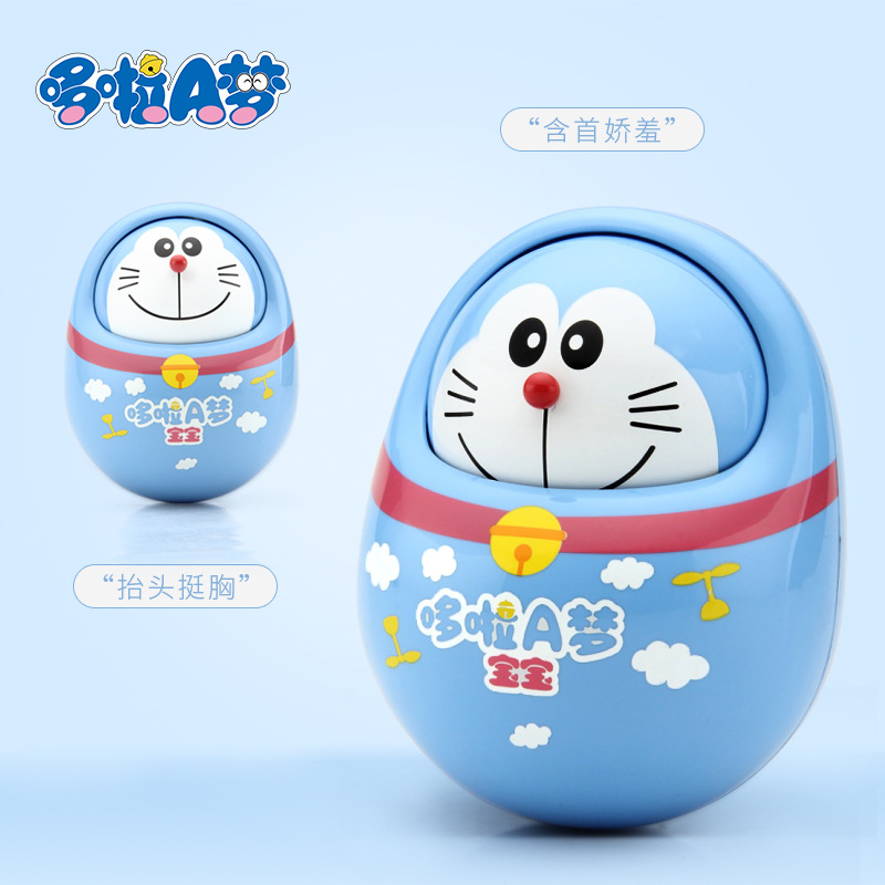 Doraemon Baby Toys Tumbler Bobbleheads 3-6-9-12 Months Baby Early Education Puzzle 0-1 Years Old
