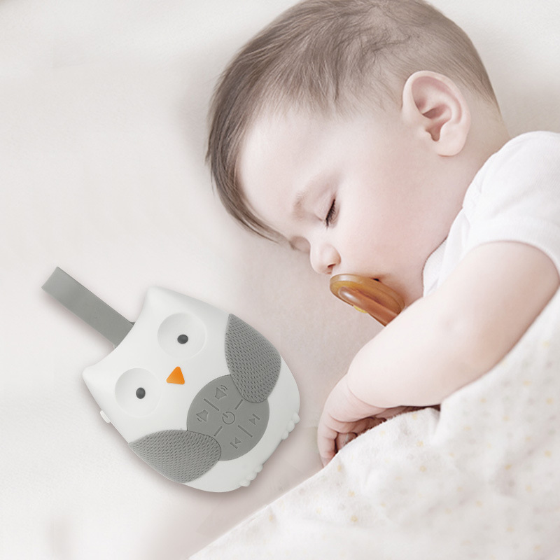Cross-Border Stroller Pendant Owl Soothing Music Box Baby Toys 0-1 Years Old Music Machine