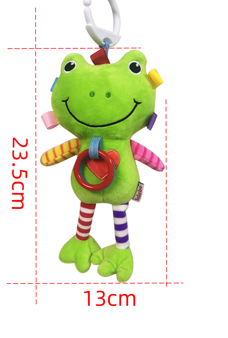 Lelebe New Multi-Functional Popular Animal Pendant Car Hanging Teether Rattle Baby Toys 0-3 Years Old Puzzle