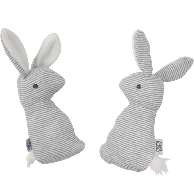 Mamibeby Baby Toys 0-1 Years Old Baby Plush Toy Cute Rabbit Stick for Practicing Grip Baby Stick Ringing Paper. 02