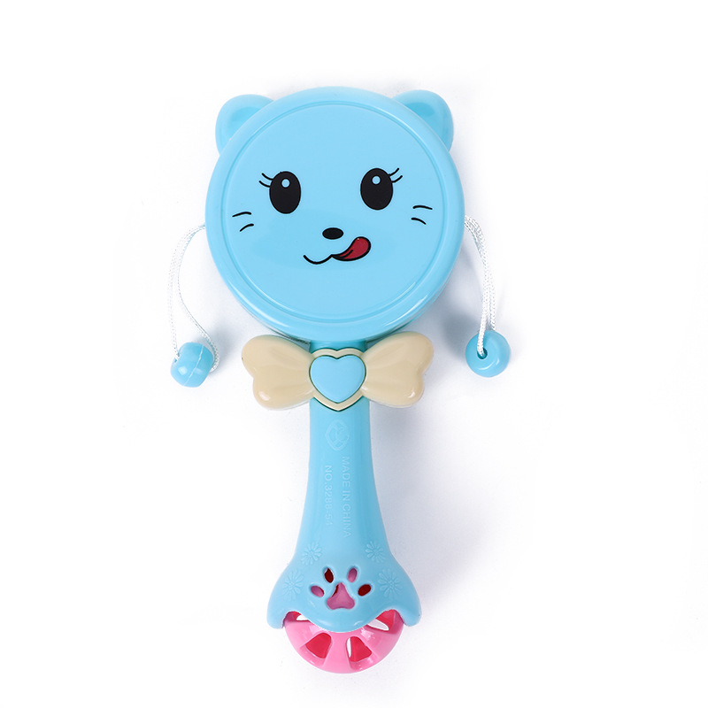 Biteable-3 Years Old Baby Teether Animal Creative Rattle Drum Baby Toys Rattle in Stock Wholesale Direct Selling Biteable-3 Years Old Baby Teether Animal Creative Rattle Drum Baby Toys Rattle in Stock Wholesale Direct Selling