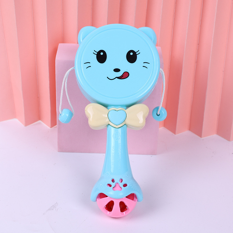 Biteable-3 Years Old Baby Teether Animal Creative Rattle Drum Baby Toys Rattle in Stock Wholesale Direct Selling Biteable-3 Years Old Baby Teether Animal Creative Rattle Drum Baby Toys Rattle in Stock Wholesale Direct Selling