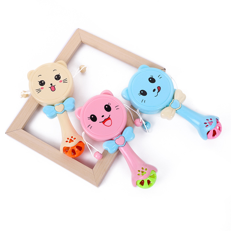 Biteable-3 Years Old Baby Teether Animal Creative Rattle Drum Baby Toys Rattle in Stock Wholesale Direct Selling Biteable-3 Years Old Baby Teether Animal Creative Rattle Drum Baby Toys Rattle in Stock Wholesale Direct Selling