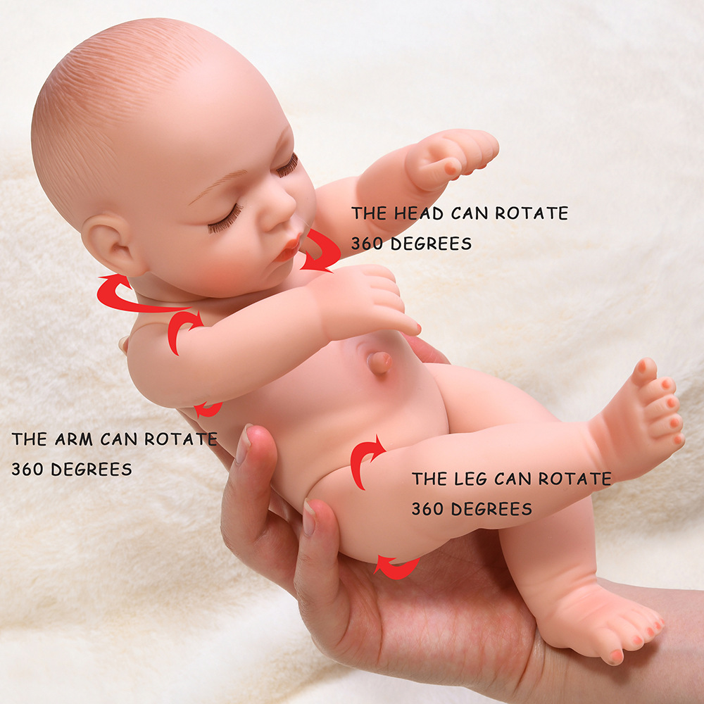 12inch Reborn Doll Simulated Doll Eco-friendly Vinyl Reborn Doll Wish Hot Sale Baby Toys