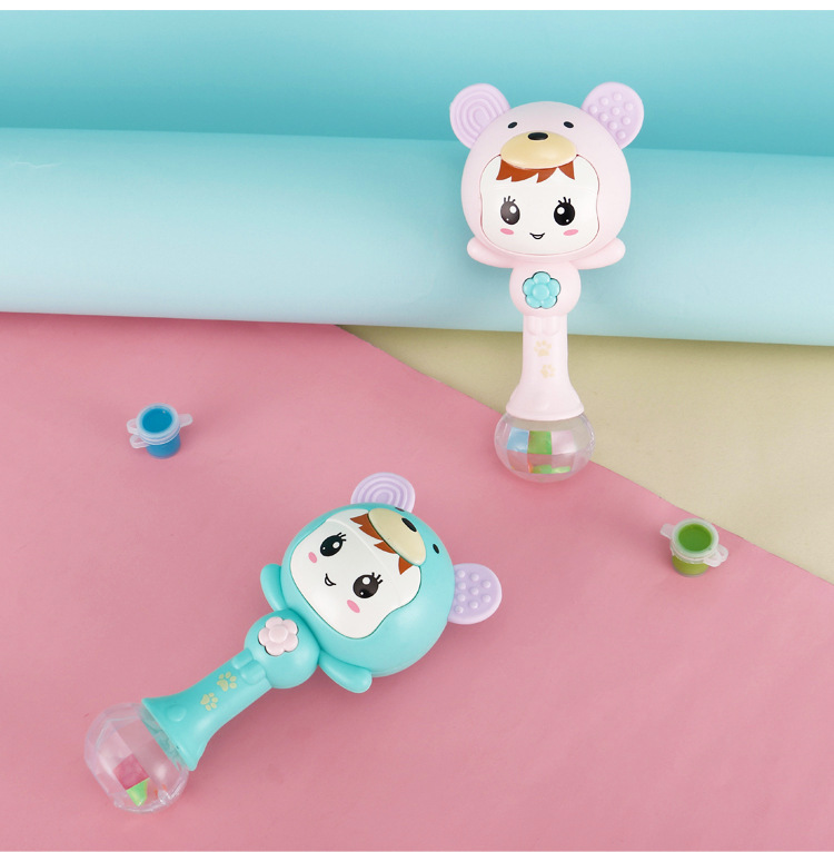 Child Baby Toys Handbell Music Rattle Drum Soft Teether Baby Mother and Baby Rhythm Stick Tumbler Toys Child Baby Toys Handbell Music Rattle Drum Soft Teether Baby Mother and Baby Rhythm Stick Tumbler Toys