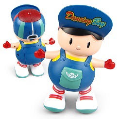 Tiktok Hot Sale Dancing Little Cute Duck Music Light Dancing Red Duck Electric Swing Doll Stall