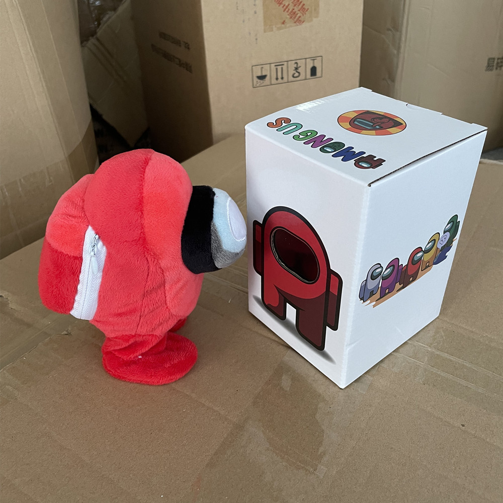 Among US Electric Plush Toy Space Werewolf Killing Game the Same Style Doll Will Learn to Speak Walking and Singing