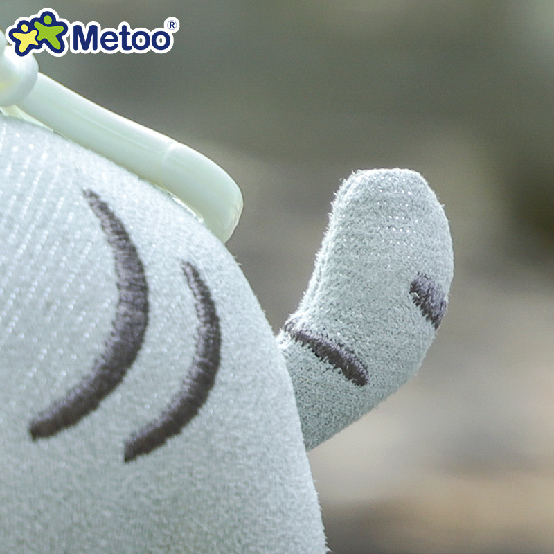 MeToo MeToo Gold Silver Tiger Pendant Doll Cotton Cute Tiger Mini Zodiac Plush Toy Schoolbag Pendant