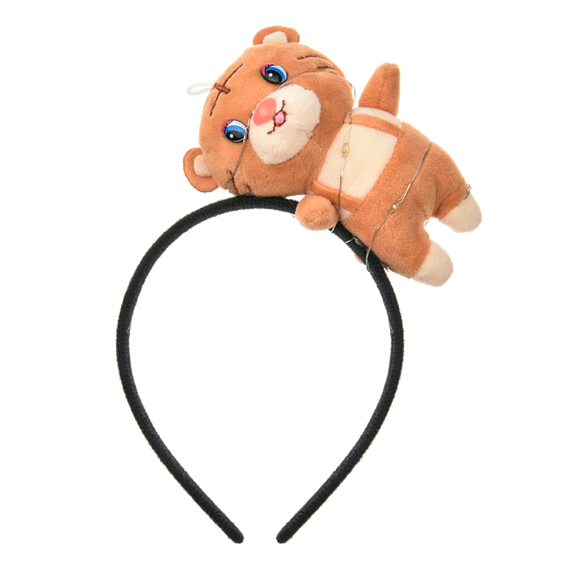 2022 Tiger Year Decoration Props Glowing Headdress Tiger Doll Headband Children Adult Headband Performance Props Gift