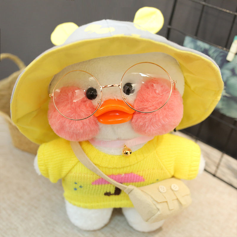 Instafamous Hyaluronic Acid Duck Cute Plush Toy Girlish Doll Baby Doll Small Yellow Duck Female Birthday