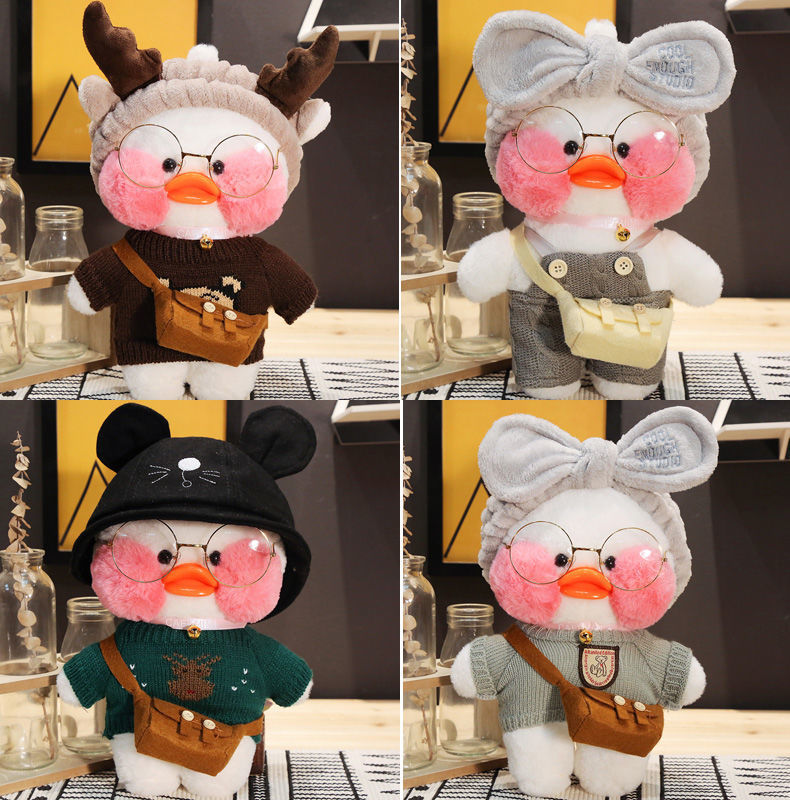 Instafamous Hyaluronic Acid Duck Cute Plush Toy Girlish Doll Baby Doll Small Yellow Duck Female Birthday