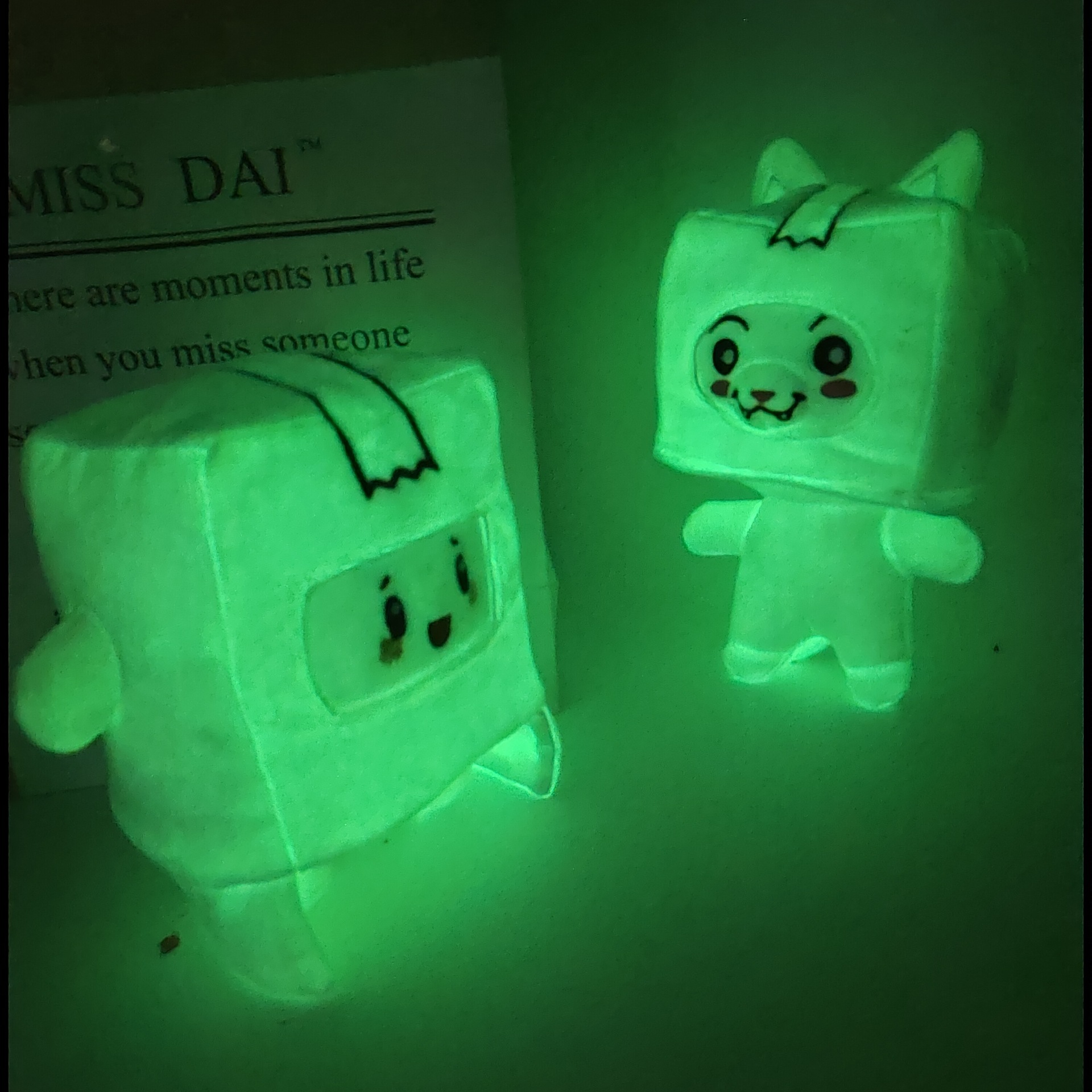 A Large Number of Spot Goods Lankybox Paper Box Villain Transformation Cat Pillow Doll Carton Head Cover Change Doll